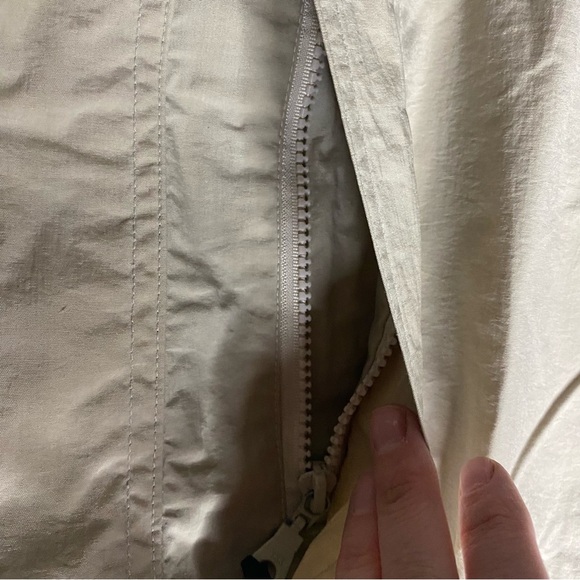 Kodiak Nylon Jacket Vintage Blue & Beige Mens M Classic Raincoat Hiking Camping - Picture 7 of 13